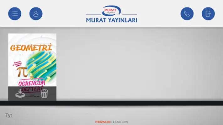 Murat Mobil Kütüphane android App screenshot 0